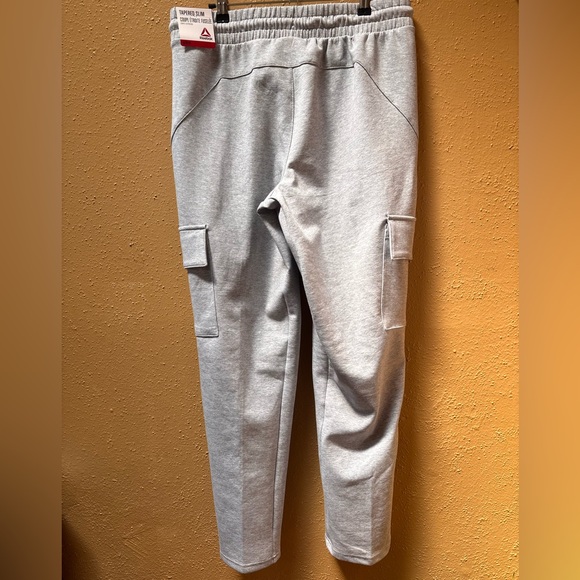Reebok Men's Light Gray Joggers - Picture 5 of 5